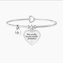 Carica l&#39;immagine nel visualizzatore di Gallery, Bracciale Da Donna Con Ciondolo A Cuore Kidult 732156
