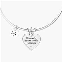 Carica l&#39;immagine nel visualizzatore di Gallery, Bracciale Da Donna Con Ciondolo A Cuore Kidult 732156
