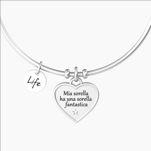 Bracciale Da Donna Con Ciondolo A Cuore Kidult 732156