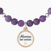 Carica l&#39;immagine nel visualizzatore di Gallery, Bracciale Da Donna Con Ametista E Ciondolo Kidult 732153
