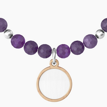 Carica l&#39;immagine nel visualizzatore di Gallery, Bracciale Da Donna Con Ametista E Ciondolo Kidult 732153
