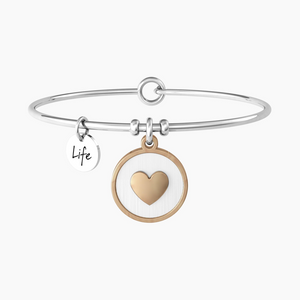 Bracciale Da Donna Con Ciondolo Cuore E Frase Kidult 732158