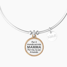 Carica l&#39;immagine nel visualizzatore di Gallery, Bracciale Da Donna Con Ciondolo Cuore E Frase Kidult 732158
