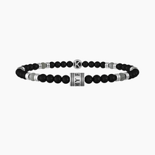 Cargar imagen en el visor de la galería, Pulsera De Hombre Con Ágata Y Frase Kidult 732176
