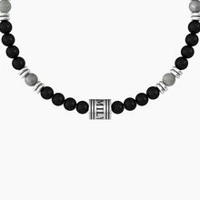 Cargar imagen en el visor de la galería, Pulsera De Hombre Con Ágata Y Frase Kidult 732176
