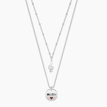 Carica l&#39;immagine nel visualizzatore di Gallery, Collana Da Donna In Acciaio Con Ciondoli Kidult 751116
