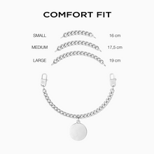 Carica l&#39;immagine nel visualizzatore di Gallery, Bracciale Da Donna In Acciaio &quot;Comfort Fit&quot; Kidult 732005
