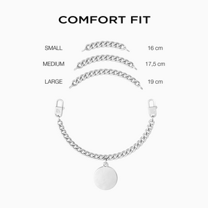 Bracciale Da Donna In Acciaio "Comfort Fit" Kidult 732005