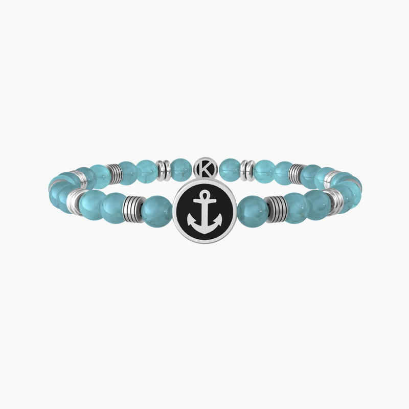 Kidult 731998 Pulsera de acero elástica para hombre