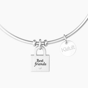 Bracciale Rigido Da Donna Con Ciondolo Lucchetto Kidult 732084