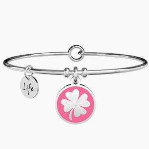 Bracciale Da Donna Con Ciondolo Di Quadrifoglio Fortuna Kidult 731713