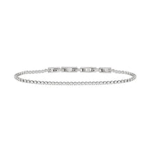 Carica l&#39;immagine nel visualizzatore di Gallery, Bracciale da donna in acciaio Breil TENNIS TJ3592
