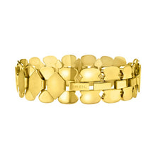 Carica l&#39;immagine nel visualizzatore di Gallery, Bracciale da Donna in acciaio dorato Breil Hexagonia TJ3634
