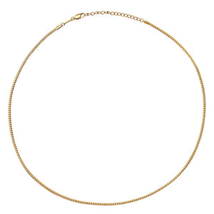 Collana da uomo in acciaio dorato Breil Holt TJ3672