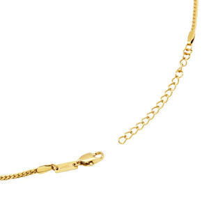 Collana da uomo in acciaio dorato Breil Holt TJ3672