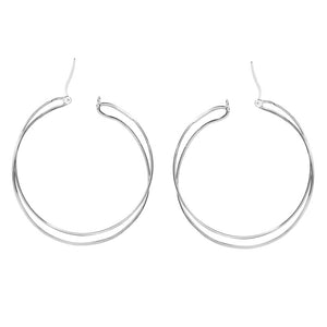 Orecchini da donna in acciaio Breil Lightline TJ3675