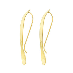Orecchini da Donna in acciaio dorato Breil B Whisper TJ3704