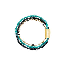 Carica l&#39;immagine nel visualizzatore di Gallery, Bracciale da Donna in acciaio dorato Breil magnetica system TJ3769
