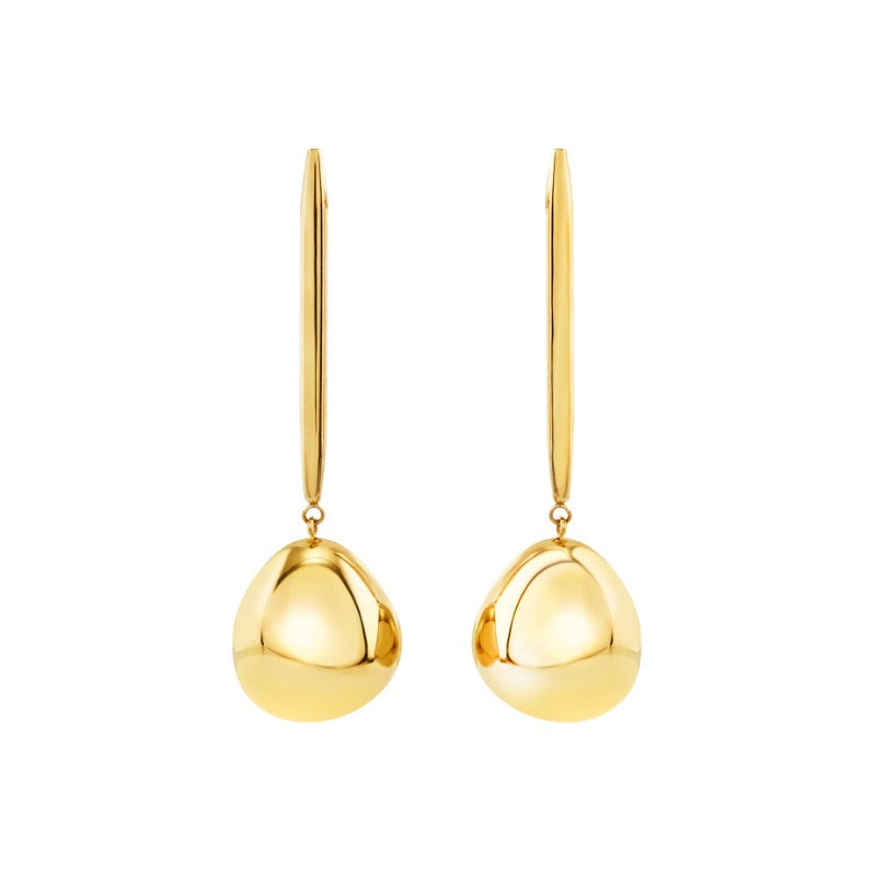 Orecchini da Donna in acciaio dorato Breil b rocks TJ3786