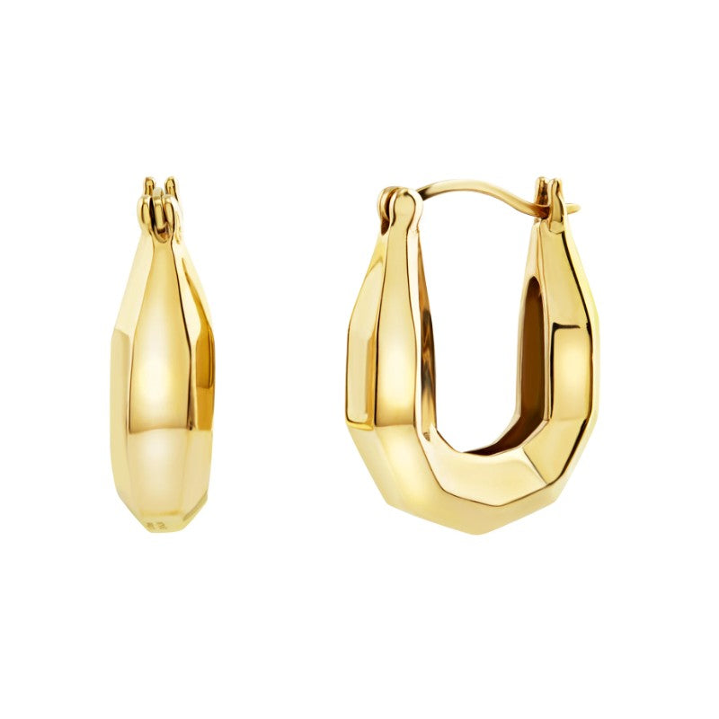 Orecchini da Donna in acciaio dorato Breil hypnotic TJ3834
