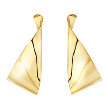 Carica l'immagine nel visualizzatore di Gallery, Orecchini da donna in acciaio dorato Breil Retwist TJ3916
