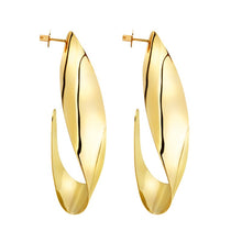 Carica l'immagine nel visualizzatore di Gallery, Orecchini da donna in acciaio dorato Breil Retwist TJ3916
