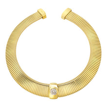 Carica l'immagine nel visualizzatore di Gallery, Collana da donna in acciaio dorato Breil Tubogas TJ4049
