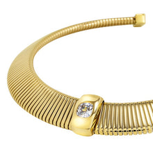 Carica l'immagine nel visualizzatore di Gallery, Collana da donna in acciaio dorato Breil Tubogas TJ4049
