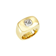 Cargar imagen en el visor de la galería, Anello da donna in acciaio dorato Breil Stylize TJ4059
