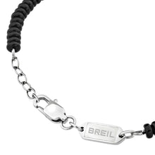 Carica l'immagine nel visualizzatore di Gallery, Bracciale da uomo in acciaio Breil Sfere Nere TJ4174
