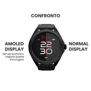Smartwatch da uomo Techmade Rocks TM-ROCK2-FBKBL