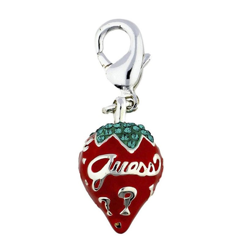 Charm Pendente a forma di fragola Guess UBC90911