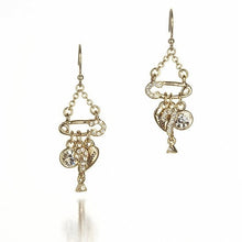 Load image into Gallery viewer, Orecchini da donna Dorato con Pendenti Guess UBE70707
