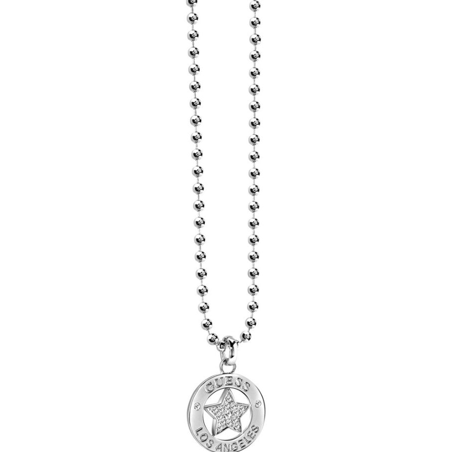 Collana da donna in ottone colore silver Guess UBN21599