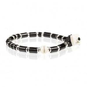 Bracciale unisex in argento 925 Winter Black Gerba GE/WB01