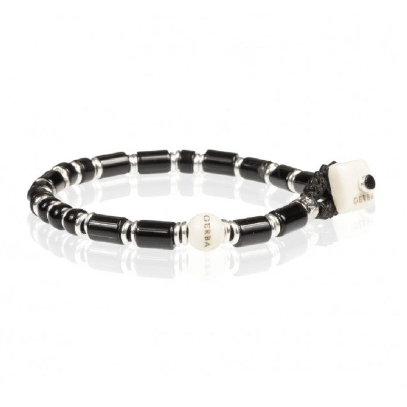 Bracciale unisex in argento 925 Winter Black Gerba GE/WB01
