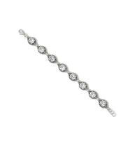 Load image into Gallery viewer, Bracciale maestro riverso in argento 925 con pietre bianche BRED14/B
