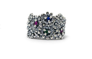 Anello Primule Edizione Limitata  in Argento 925 Maestro Riverso AnEd02/Mult