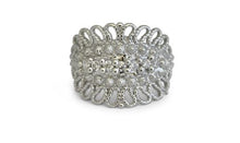Cargar imagen en el visor de la galería, Anello Fede Sarda in Argento 925 Maestro Riverso AnFg03/B misura 16
