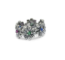 Load image into Gallery viewer, Anello da donna in argento 925 Maestro Riverso Primule  AnPrm12-20Mult
