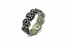 Load image into Gallery viewer, Anello da donna in argento 925 Maestro Riverso Primule Misura 17 AnPrm14-17/V
