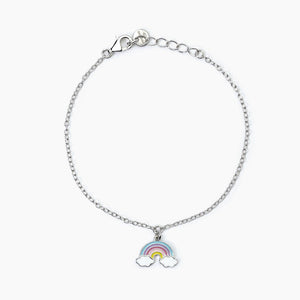 Bracciale bimba in argento con arcobaleno RAINBOW Mabina 533780