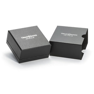 Bracciale da uomo in argento con pietre nere Cesare Paciotti JPBR0740B