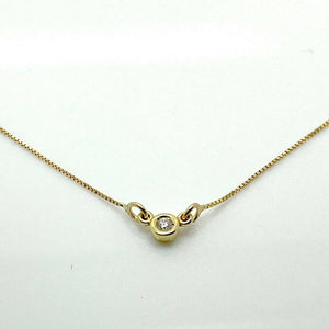 Women's necklace in 18 KT 7712 gold