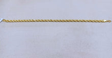 Cargar imagen en el visor de la galería, Pulsera De Cuerda De Oro Amarillo De 18 Quilates (750)
