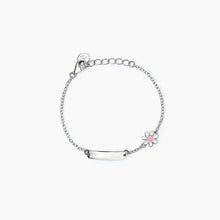 Carica l&#39;immagine nel visualizzatore di Gallery, Bracciale bimba personalizzabile in argento con margherita DAISY Mabina 533797
