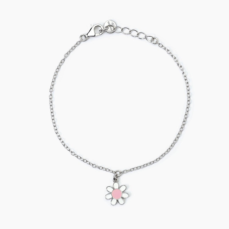 Bracciale bimba in argento con margherita DAISY Mabina 533795