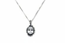 Cargar imagen en el visor de la galería, Collana da donna in Argento 925 Maestro Riverso primule edizione cristallo bianco Ed14/B
