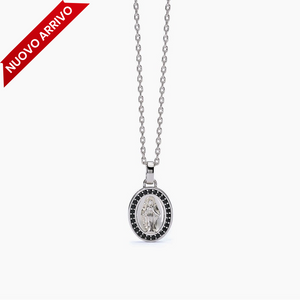 Collana da uomo in argento con ciondolo MYSTICAL Mabina 553568