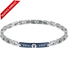 Cargar imagen en el visor de la galería, Brazalete de acero para hombre Maserati Iconic JM423AVD27
